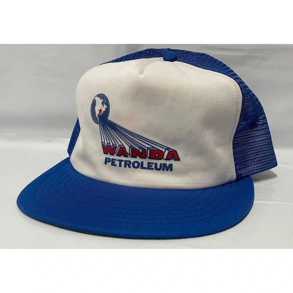 WANDA PETROLEUM TRUCKER HAT MESH LARGE X LARGE MADE IN USA